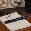 image:imagePILOT Dr Grip FullBlack Refillable amp Retractable Ballpoint Pen Medium Point Black Ink 3Pack 14634 Ideal for School Journaling amp Office WritingFull Black