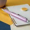image:imagePILOT Dr Grip Limited Refillable amp Retractable Gel Pen Fine Point Black Ink Single Pen  Ideal for School Journaling amp Office WritingMetallic Mauve Barrel