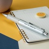 image:imagePILOT Dr Grip Limited Refillable amp Retractable Gel Pen Fine Point Black Ink Single Pen  Ideal for School Journaling amp Office WritingSilver