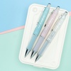 image:imagePilot Dr Grip Serenity Refillable and Retractable 3 Pack Fine Point 07mm Soft Aesthetic Barrels Black Ink Gel Pens Ideal for School Journaling amp Office Writing