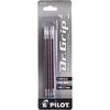 image:imagePILOT Dr Grip 41 MultiFunction Ballpoint Ink Refills Fine Point BlackRedBlueGreen Inks Assorted Colors4 Count Pack of 1 77154Ink Refills