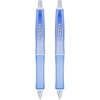 image:imagePilot Dr Grip Frosted Refillable amp Retractable Ballpoint Smooth Writing Pens Medium Point Purple Barrel Black Ink 10mm Pack of 2Purple Barrel