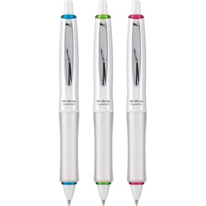 image:imagePILOT Dr Grip FullBlack Refillable amp Retractable Ballpoint Pen Medium Point Black Ink 3Pack 14634 Ideal for School Journaling amp Office WritingPure White