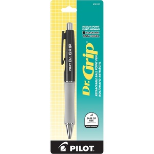 image:imagePILOT Dr Grip Limited Refillable amp Retractable Gel Pen Medium Point Black Ink Single Pen  Ideal for School Journaling amp Office WritingBlack Ink