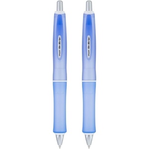 image:imagePilot Dr Grip Frosted Refillable amp Retractable Ballpoint Smooth Writing Pens Medium Point Purple Barrel Black Ink 10mm Pack of 2Purple Barrel