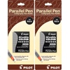image:imagePILOT Parallel Mixable Color Ink Refills for Calligraphy Pens 12 Colors 12Pack 77312Black