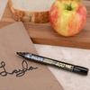 image:imagePILOT Premium 400 Permanent Markers Broad Point Chisel Tip Black Ink Box of 12 SA4BLKBlack