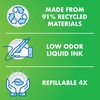 image:imagePILOT V Board Master BeGreen Refillable White Board Markers Bullet Tip Blue Ink 12 CountBlue