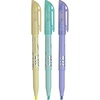 image:imagePilot FriXion Light Pastel Erasable Highlighters Chisel Tip Pack of 3 Pastel Yellow Green amp Purple