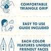 image:imagePilot Kakuno Fountain Pen Clear Barrel Medium Nib 05mm Pilot Kakuno Fountain Pen Extra FineClear Barrel