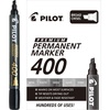 image:imagePILOT Premium 400 Permanent Markers Broad Point Chisel Tip Black Ink Box of 12 SA4BLKBlack