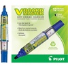 image:imagePilot V Board Master BeGreen Refillable DryErase Markers Chisel Tip Blue Ink 12 Count