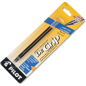 image:imagePilot Dr Grip Refills for Ballpoint Smooth Writing Pens Medium Point Blue Ink 10mm 2PackBlue