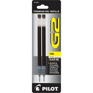 image:imagePilot G2 Gel Ink Refills Fine Point 07 mm G2 Pen Refills Black Pack of 2Pack of 1
