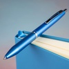 image:imagePILOT Acroball 1000 UltraPremium Refillable amp Retractable Ball Point Pen Black Barrel Fine Point Black Ink Single Pen 13635Blue Barrel
