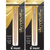 image:imagePILOT Acroball 1000 UltraPremium Refillable amp Retractable Ball Point Pen Black Barrel Fine Point Black Ink Single Pen 13635Rose Gold Barrel