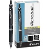 image:imagePilot Acroball Colors Advanced Ink Refillable amp Retractable Pens Ball Point Pens Fine Point Pink Ink 07mm 12CountBlack