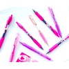 image:imagePilot Acroball Colors Advanced Ink Refillable amp Retractable Pens Ball Point Pens Fine Point Pink Ink 07mm 12CountBlackPink