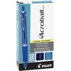 image:imagePilot Acroball Colors Advanced Ink Refillable amp Retractable Pens Ball Point Pens Fine Point Pink Ink 07mm 12CountBlue