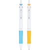image:imagePilot Acroball PureWhite Advanced Ink Refillable amp Retractable Ball Point Pens with Silver Accents Fine Point Ballpoint Pens Black Ink 07mm 14PackAssorted Accents