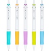 image:imagePilot Acroball PureWhite Advanced Ink Refillable amp Retractable Ball Point Pens with Silver Accents Fine Point Ballpoint Pens Black Ink 07mm 14PackAssorted Accents