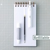 image:imagePilot Acroball PureWhite Advanced Ink Refillable amp Retractable Ball Point Pens with Silver Accents Fine Point Ballpoint Pens Black Ink 07mm 14PackSilver Accents