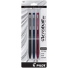 image:imagePILOT Acroball 300 Premium Refillable amp Retractable Ball Point Pen Assorted Color Barrels Fine Point Black Ink 3Pack 13625