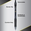 image:imagePilot G2 Pens Premium Refillable and Retractable Rolling Ball Gel Pens Fine Point 07mm Black Ink 12Pack 31020