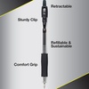 image:imagePilot G2 Premium Gel Roller Pens Extra Fine Point 05 mm Gel Pens Black Ink Pack of 12  Ideal for School Journaling amp Office WritingBlack Ink