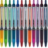 image:imagePilot Precise V5 RT Refillable amp Retractable Rollerball Pens Extra Fine Point Pens 05 mm Black Pack of 12  Ideal for School Journaling amp Office WritingAssorted