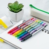 image:imagePilot Precise V5 RT Refillable amp Retractable Rollerball Pens Extra Fine Point Pens 05 mm Black Pack of 12  Ideal for School Journaling amp Office WritingRed