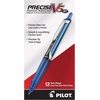 image:imagePilot Precise V5 RT Refillable amp Retractable Rollerball Pens Extra Fine Point Pens 05 mm Black Pack of 12  Ideal for School Journaling amp Office WritingBlue