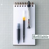 image:imagePilot Precise V5 RT Refillable amp Retractable Rollerball Pens Extra Fine Point Pens 05 mm Black Pack of 6  Ideal for School Journaling amp Office WritingBlack
