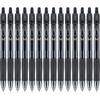 image:imagePilot G2 Premium Gel Roller Pens Fine Point 07 mm Blue Ink Pens Fine Point Pack of 14  Ideal for School Journaling and Office WritingBlack