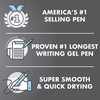 image:imagePILOT Precise V10 RT Retractable Liquid Ink Rollerball Pens Bold Point 10mm Black Ink 6 Count