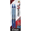image:imagePILOT Precise V5 Stick Liquid Ink Rolling Ball Stick Pens Extra Fine Point 05mm Blue Ink 2Pack 25002Black