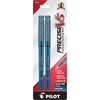 image:imagePILOT Precise V5 Stick Liquid Ink Rolling Ball Stick Pens Extra Fine Point 05mm Blue Ink 2Pack 25002Black
