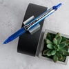 image:imagePILOT Precise V5 Stick Liquid Ink Rolling Ball Stick Pens Extra Fine Point 05mm Blue Ink 2Pack 25002Black