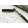 image:imagePILOT Precise V5 Stick Liquid Ink Rolling Ball Stick Pens Extra Fine Point 05mm Blue Ink 2Pack 25002Black