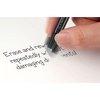 image:imagePilot FriXion Ball Erasable amp Refillable Gel Ink Pens Fine Point 07 mm Pack of 3 BlackBlack