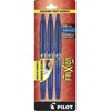 image:imagePilot FriXion Ball Erasable amp Refillable Gel Ink Pens Fine Point 07 mm Pack of 3 BlackBlue