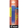 image:imagePilot FriXion Ball Gel Ink Refills for Erasable Pens Fine Point 07 mm Pack of 3 Blue