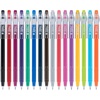 image:imagePilot FriXion ColorSticks Erasable Gel Ink Pens Fine Point 07 mm Assorted Colors Pack of 16 Erasable Pens  Ideal for School Journaling amp Office WritingVibrant 16