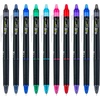 image:imagePilot FriXion Synergy Clicker Erasable Refillable Retractable Gel Ink Pens Extra Fine Point 05 mm Pack of 10 Assorted Colors FriXion Erasable Pens 05  Ideal for School amp Office WritingVibrant 10