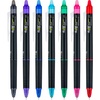 image:imagePilot FriXion Synergy Clicker Erasable Refillable Retractable Gel Ink Pens Extra Fine Point 05 mm Pack of 10 Assorted Colors FriXion Erasable Pens 05  Ideal for School amp Office WritingVibrant 7