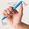 image:imagePilot FriXion Vibe Clicker Premium Erasable Gel Ink Pens Find Your DreamGlow Vibe Uplifting amp Dreamy Colors 7 Pack Fine Point 07 mm Assorted PinkPurple InksZenFocus