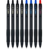 image:imagePilot G2 Edge Premium Gel Roller Pens Fine Point 07 mm Gel Pens Black Ink Pack of 8 Count Pack of 1  Ideal for School Journaling amp Office WritingAssorted 8