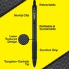 image:imagePilot G2 Edge Premium Gel Roller Pens Fine Point 07 mm Gel Pens Black Ink Pack of 8 Count Pack of 1  Ideal for School Journaling amp Office WritingBlack 8