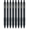 image:imagePilot G2 Edge Premium Gel Roller Pens Fine Point 07 mm Gel Pens Black Ink Pack of 8 Count Pack of 1  Ideal for School Journaling amp Office WritingBlack 8