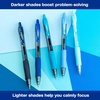 image:imagePilot G2 Premium Gel Roller Pens G2 Boost Red Pens Pack The Colors of Energy 8 Pack Pouch Fine Point 07 mm AssortedAssorted Blue